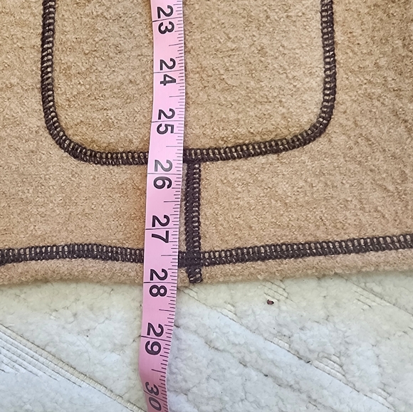 S Tan Boiled Wool Jacket - Picture 10 of 15